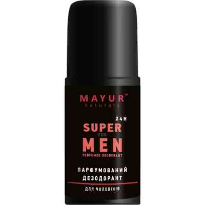 Дезодорант Mayur Super For Men Парфумований для чоловіків 50 мл (4820230954876) Вінниця