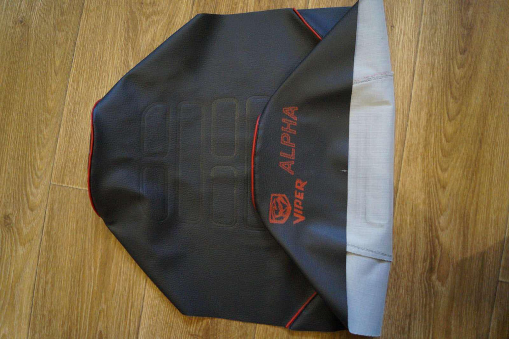 Чохол сидіння Alpha (EURO, напис, відбиття з кантом) IGR Киев - изображение 1