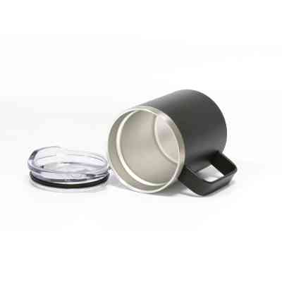 Термокружка TheGeneral з підігрівом та бездротовою зарядкою ThermoHub 15W з LED індикатором чорна (40021321-01) Вінниця