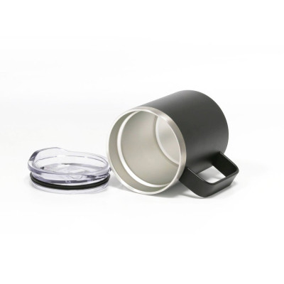 Термокружка TheGeneral з підігрівом та бездротовою зарядкою ThermoHub 15W з LED індикатором чорна (40021321-01) Вінниця - фото 4