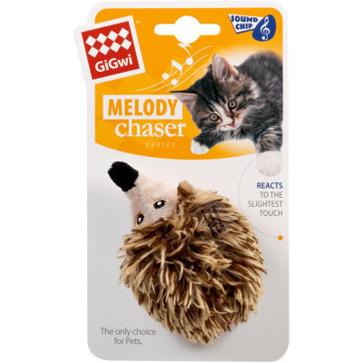Іграшка для котів GiGwi Melody chaser Їжачок з електронним чіпом 10 см (75376) Вінниця - фото 2