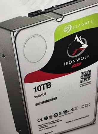 Новий Жуйкий диск Seagate Iron Wolf NAS 10.0TB. Київ