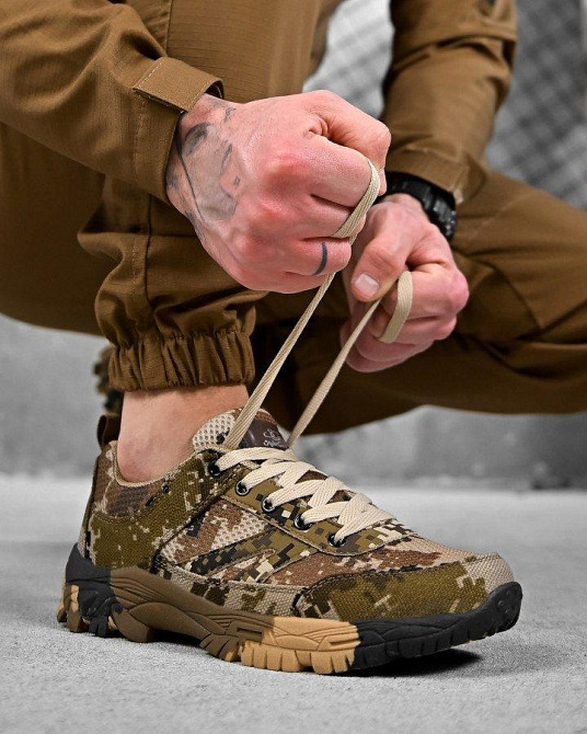 Міські мілітарі кросівки FAUST XY ДЛ7194 Одеса - фото 16