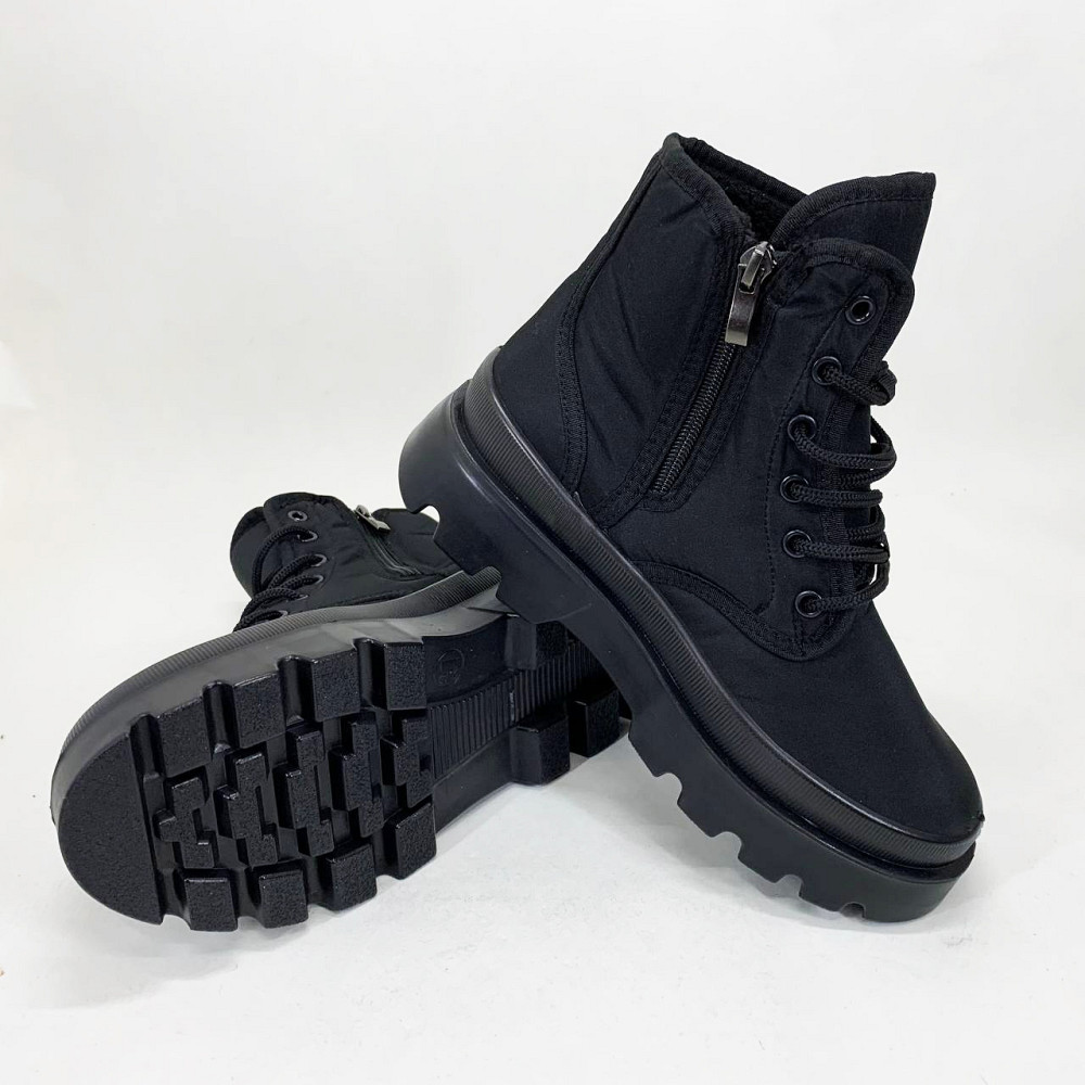 Женские утепленные челси, Женские грубые ботинки зимние ботинки войлочные UR-26 Ивано-Франковск - изображение 1