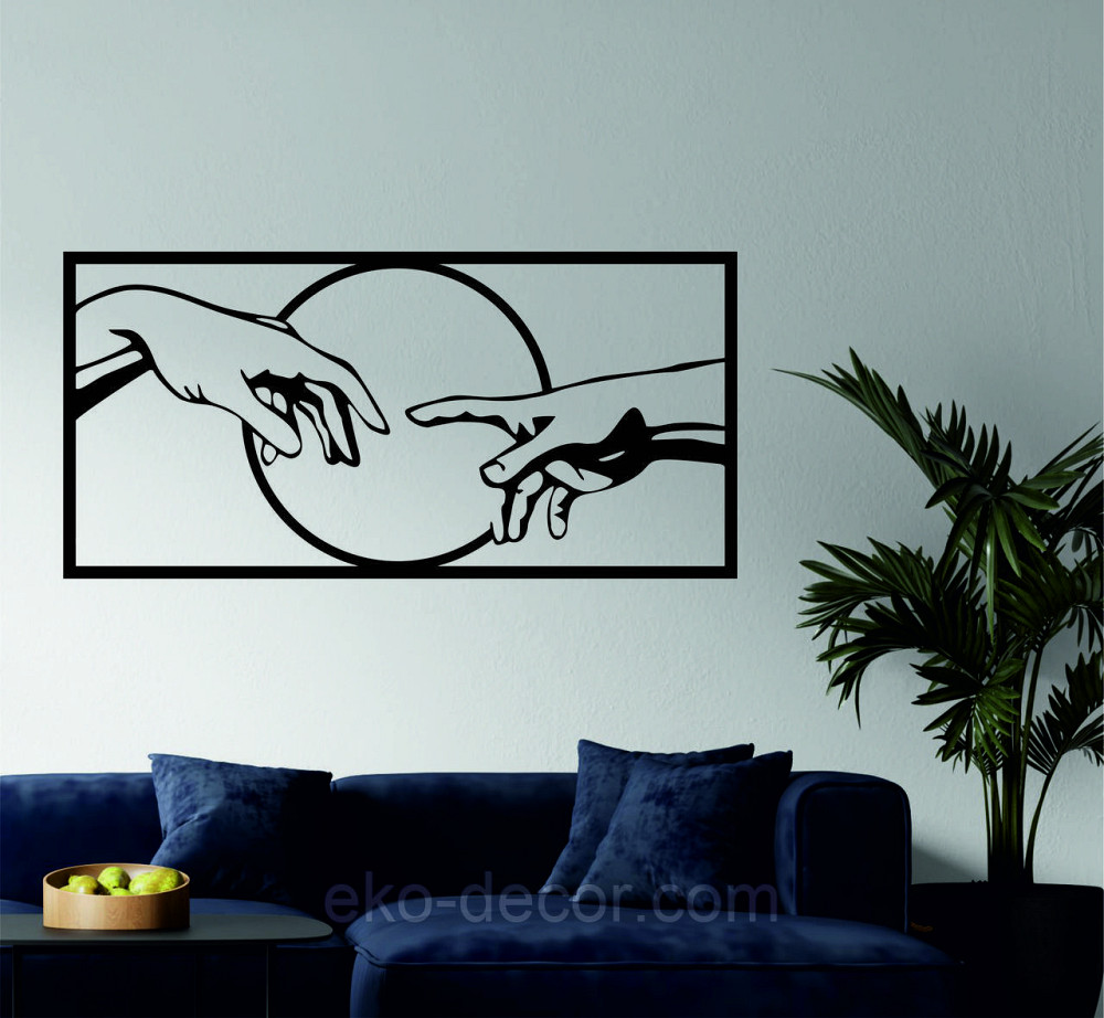 Декоративне настінне Панно «Руки», Декор на стіну Київ - фото 2