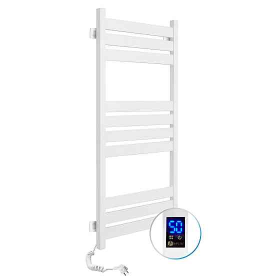 Полотенцесушитель электрический NAVIN Largo 500х1000 Sensor с таймером (белый бархат) 12-844153-5010 Киев