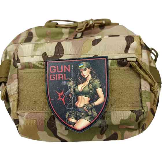 Патч / шеврон Gun girl Запоріжжя