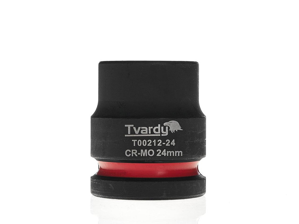 Головка ударна "Tvardy" з хром-молібденової сталі (Cr-Mo)  3/4"  6-гранна 24 мм Київ - фото 1