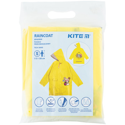 Дощовик дитячий Kite Тokidoki S 115-130 см Жовтий (TK24-2600S) Вінниця - фото 4