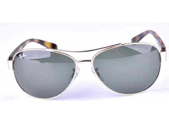 Сонцезахисні окуляри в стилі RAY BAN 3386 001 LUX Київ