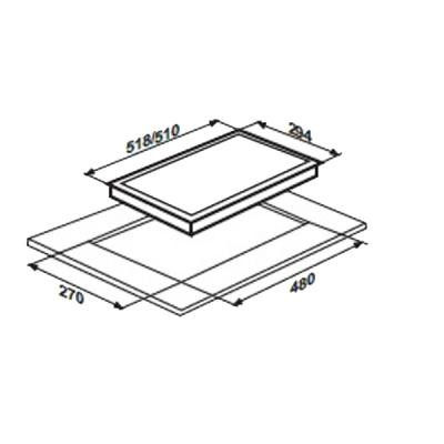 Варочна поверхня Liberty PG3121BS-CCI(457) Вінниця - фото 2
