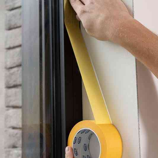 Стрічка малярна HPX 4360 36 мм*45 м помаранчева 4 шт + канцелярський ніж НРХ (PROMOMОЕ3645) Киев