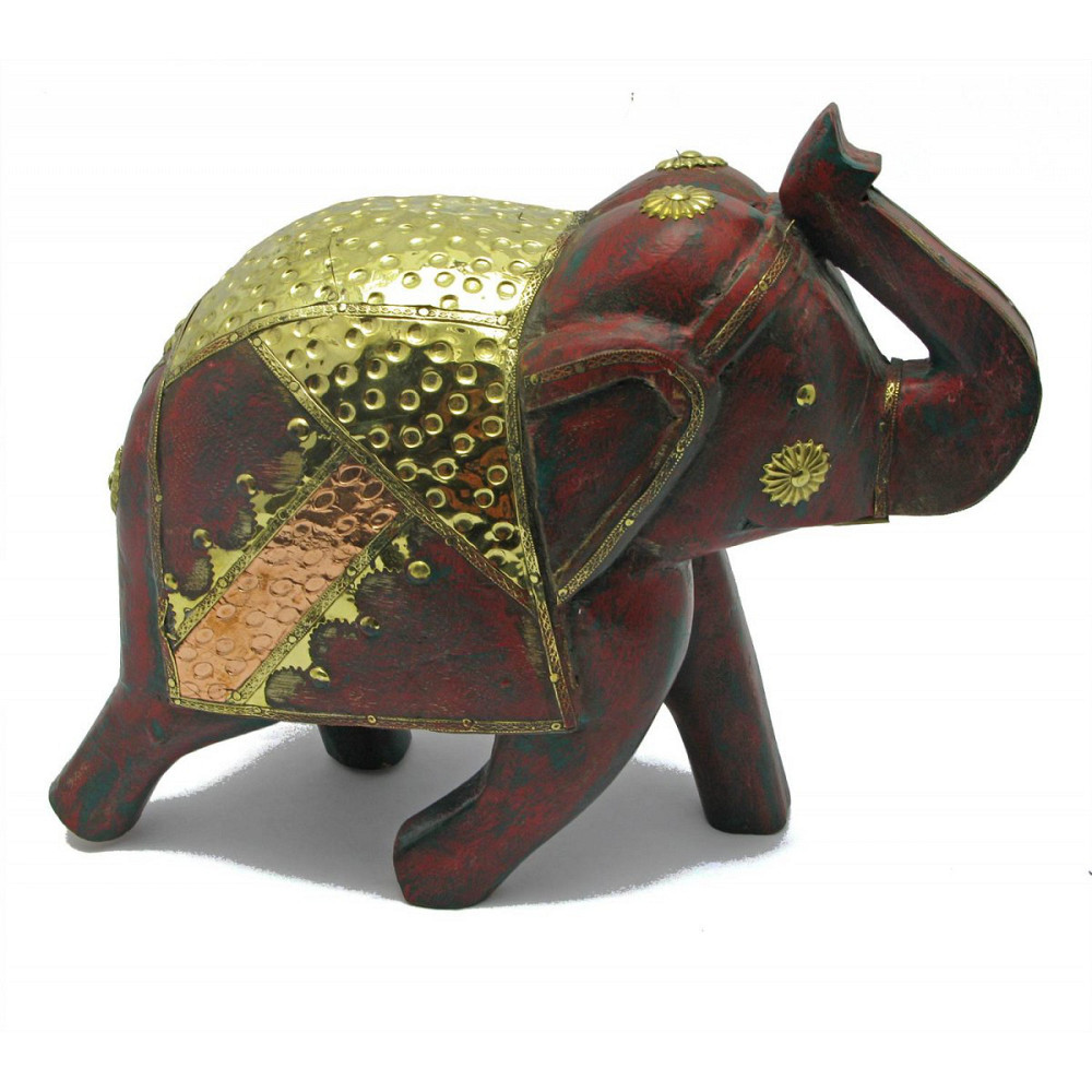 Статуетка дерева з мідними вставками. Київ - фото 1