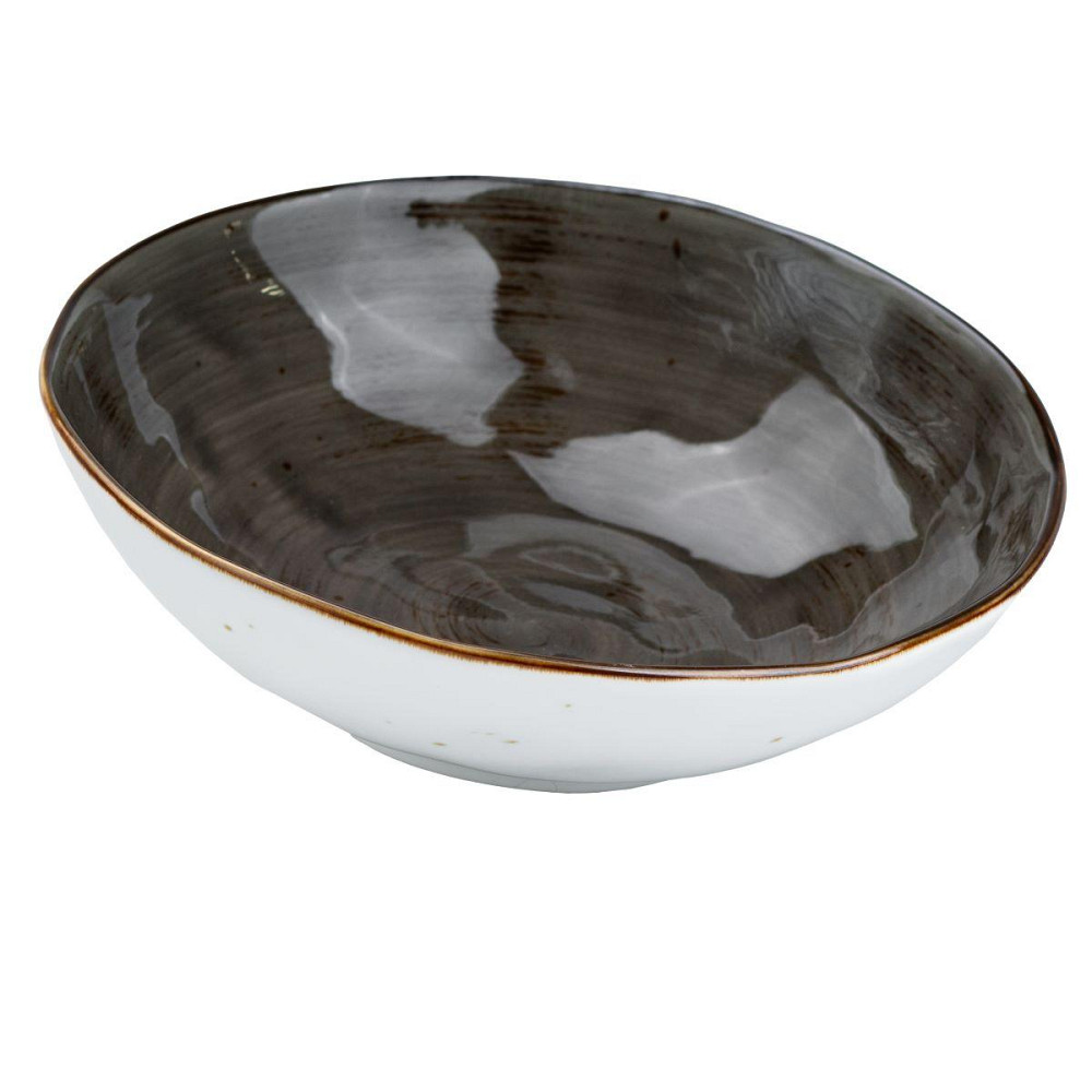 Глубокая круглая фарфоровая тарелка 17.5 см Киев - изображение 2