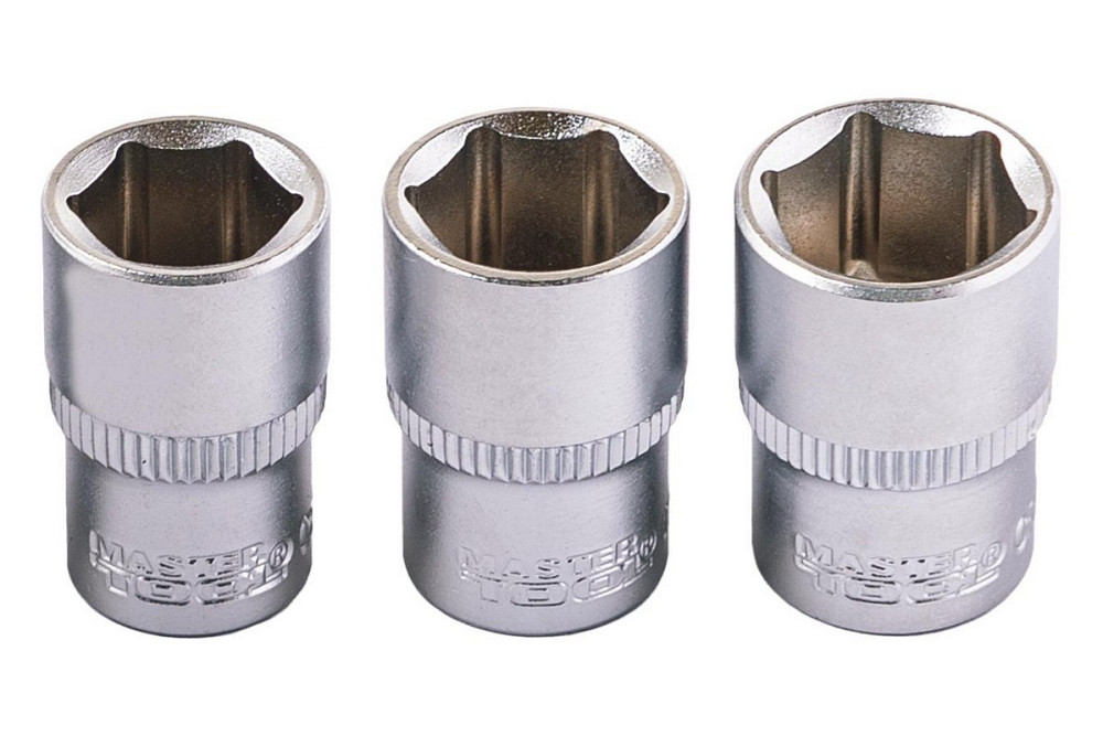 MASTERTOOL Набір інструментів MASTERTOOL PROFI ¼" 45 шт 4-13 мм телескопічна тріскачка CrV50BV3 Коломия - фото 10