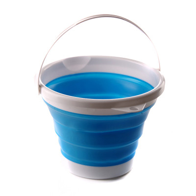 Відро складне СИЛА силіконове 5 л blue (961003) Вінниця - фото 1