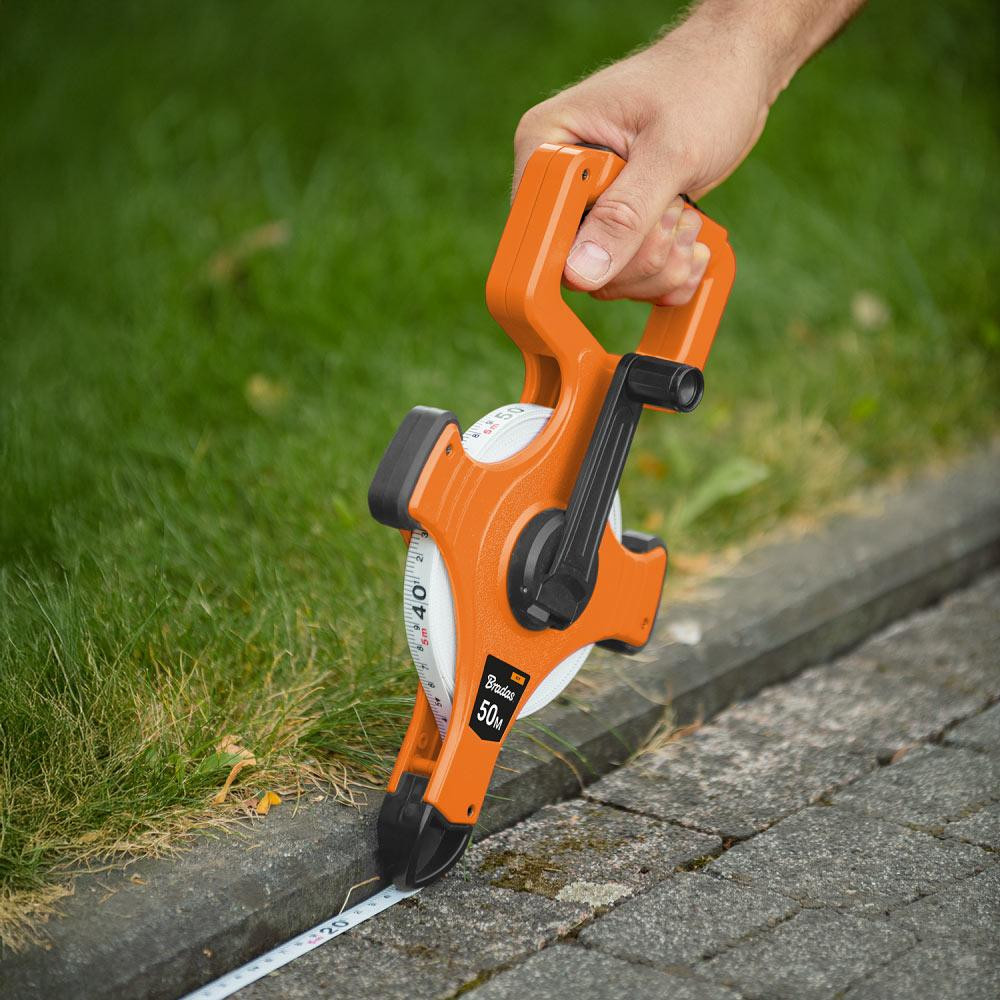 Рулетка вимірювальна, fiberglass, 50 м, DIY-MH11-05013F/CB Київ - фото 4