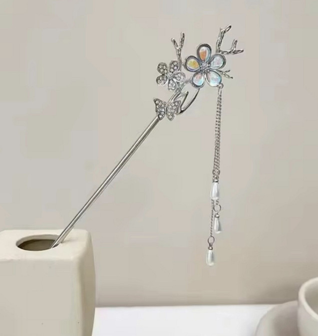 Шпилька-паличка для волосся 