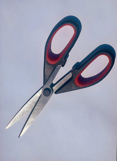 НОЖИЦІ КУХОННІ РЕД L 22 СМ (ШТ) 3113 ABA-OPT Одеса - фото 1