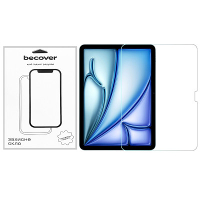 Стекло защитное BeCover Apple iPad Air 13" M2 2024 (711672) Винница - изображение 1