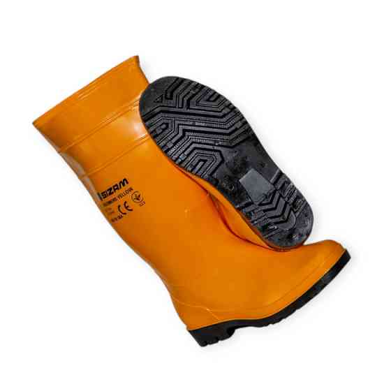 Чоботи Baltimore-Light захисні, нар. 38 ПВХ, маслобензостійкі, кислотно-лугостійкі, жовті Мукачево