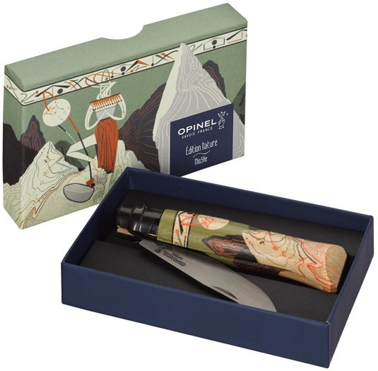 Лимитированный Нож складной с коробкой Opinel No.8 (002603) Нержавеющая сталь Нововолынск - изображение 8