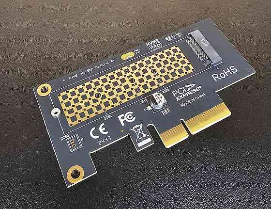 Плата розширення, адаптер JEYI M.2 NVMe Клевань