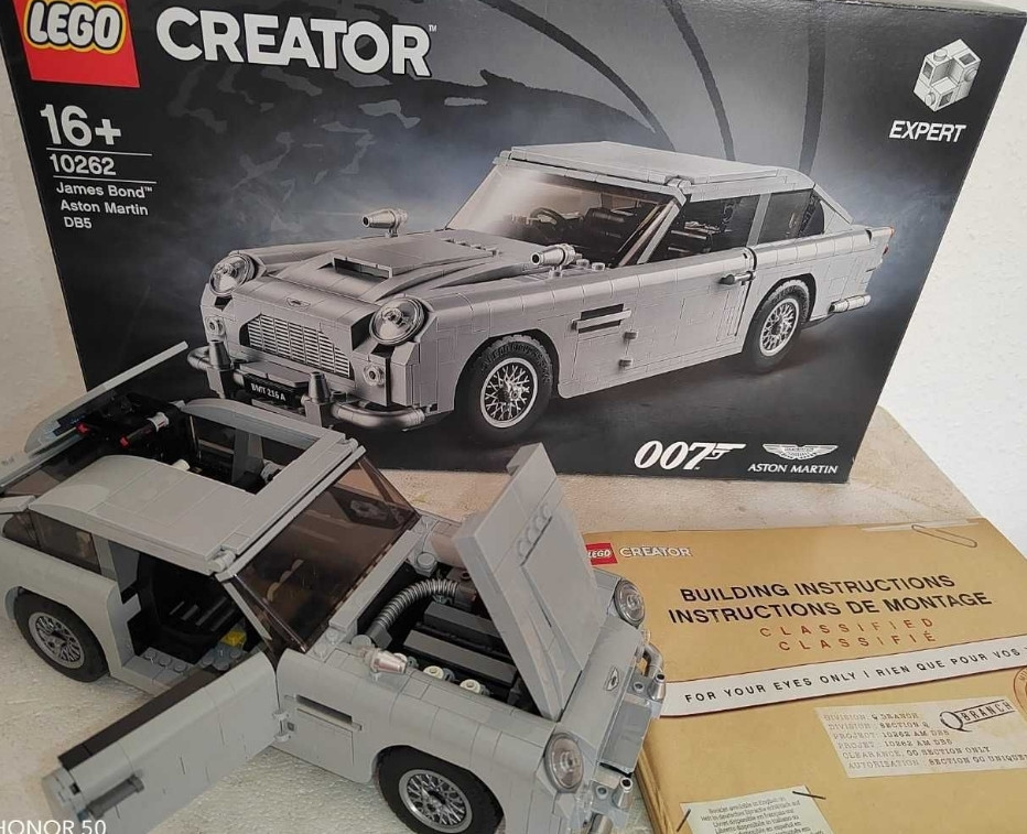Весь комплект Lego Creator Expert 10262 James Bond Aston Martin DB5. Киев - изображение 3