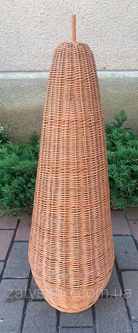 Люстра плетена з лози Київ - фото 3