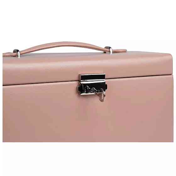 Скринька для коштовностей "Classico" на 4 віділення, рожева, 24х15х16 см Рівне