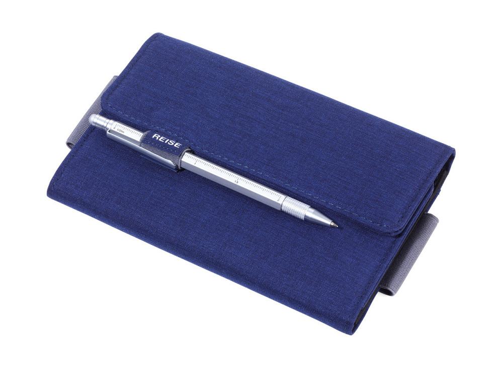 Органайзер для проездных документов Troika Reiseburo с магнитным замком (Сине-серый) Киев - изображение 4