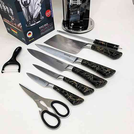 Современные кухонные ножи, Набор ножей для поваров, Отличный набор ножей металлических KZ-22 Львов