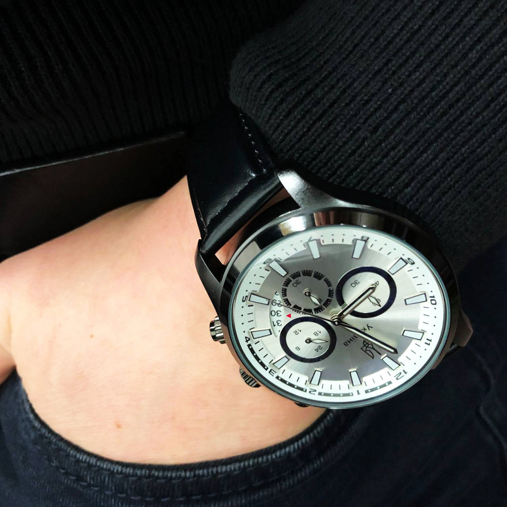 Наручні чоловічі годинники SKMEI 4991/1994SI, Оригінальні брендові годинники для чоловіка CH-81 Івано-Франківськ - фото 4