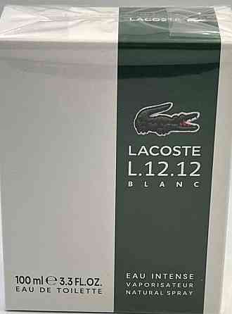 Парфюмерия: Lacoste L12.12 Blanc EAU Intense edt 100ml. Оригинал ! Киев