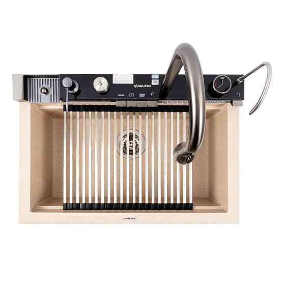 VALESO Гранітна мийка VALESO IRENA 6846 матова Сафарі Київ