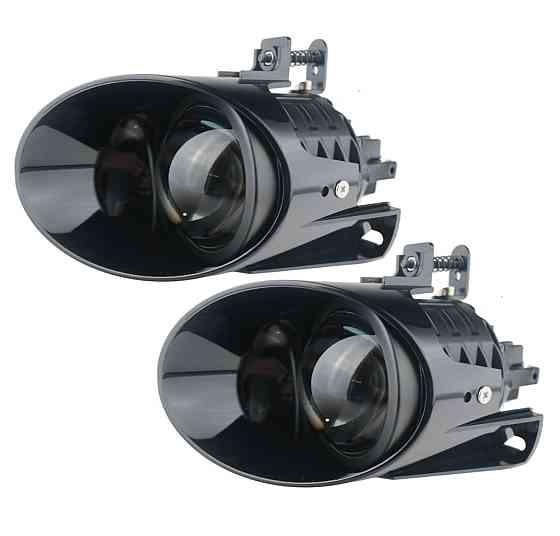 Комплект протитуманних LED фар EA A1 VW Passat B6 3C (2005-2011) 6000K 90W 12V Біло-Жовта Харків