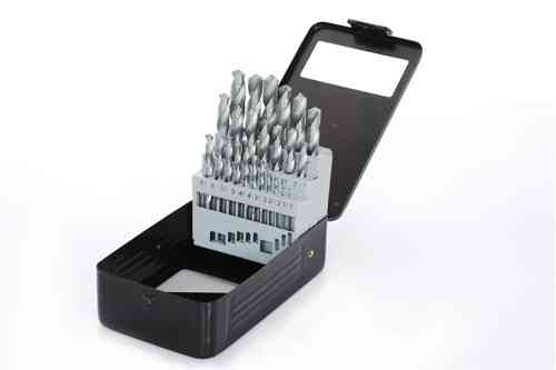Набір свердел для металу Р6М5 метал бокс 1,0-10,0 мм 19 шт. APRO Рівне