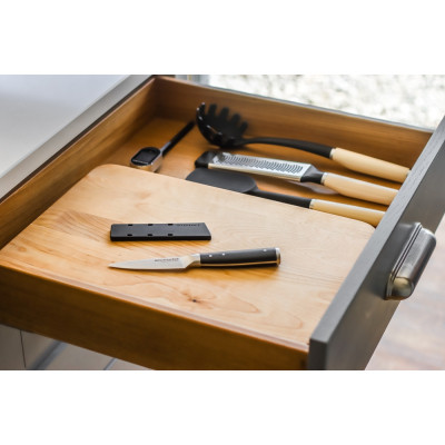 Кухонный нож KitchenAid Coreline для чистки овочів та фруктів з чохлом, 9 см (KOG35ASSOHOBA) Винница - изображение 7