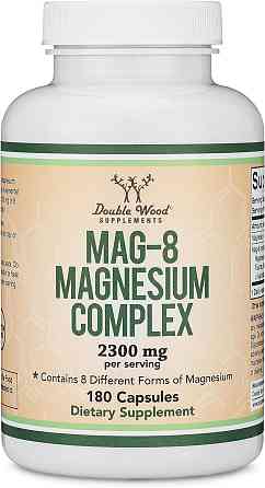 Комплекс магния Double Wood Supplements MAG-8 Magnesium Complex 2300 mg 180 capsules Луцк