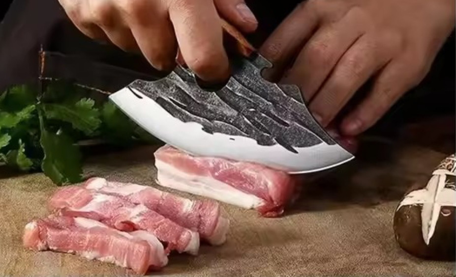 Нож для кемпинга и природы 19 см нержавеющая сталь коричневый Киев - изображение 4