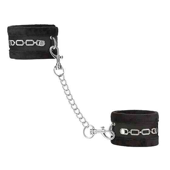 Наручники Punishment - Crystal Detail Handcuffs - Black Sex Aura Київ