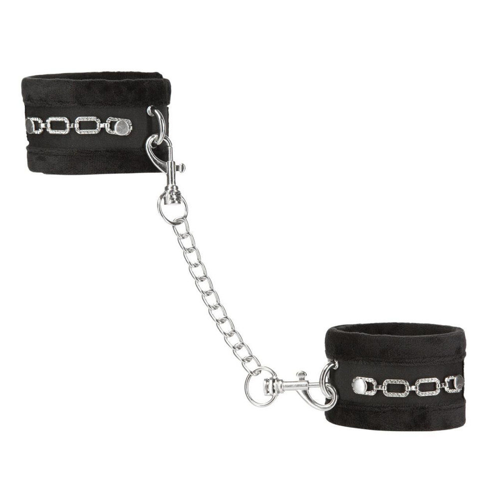 Наручники Punishment - Crystal Detail Handcuffs – Black Sex Aura Киев - изображение 1
