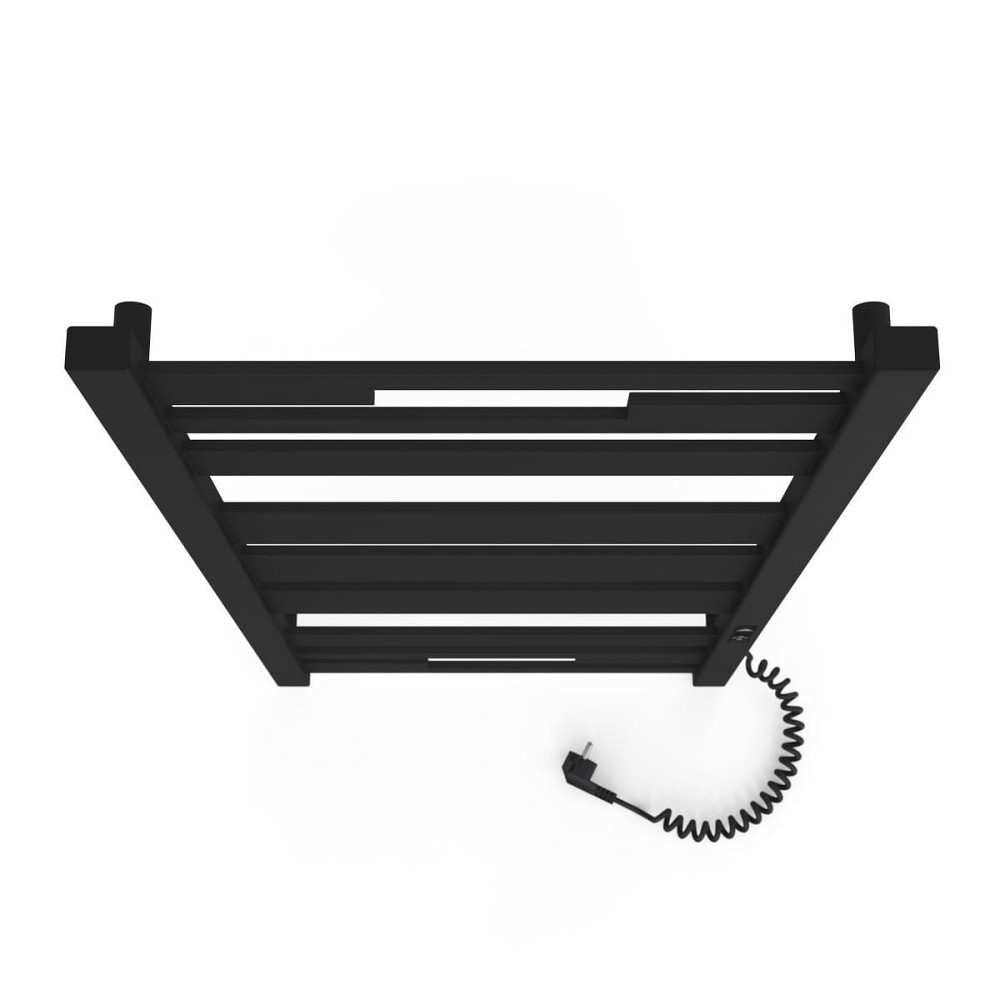 Електрична рушникосушка Laris Зебра Афіна ЧКФ 9 500Х1100 Е чорна П/П Київ - фото 3