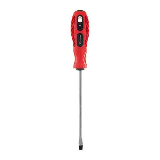 Отвертка шлицевая, SL6×150 мм, Cr-V INTERTOOL VT-3115 Киев