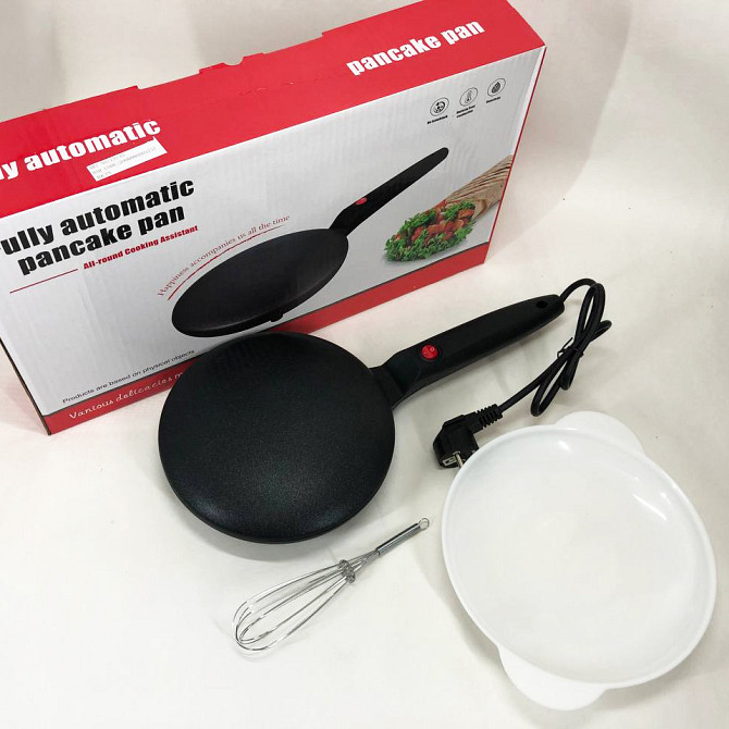 Блинница электрическая CREPE MAKER. Цвет: черный SR-54 Львов - изображение 1