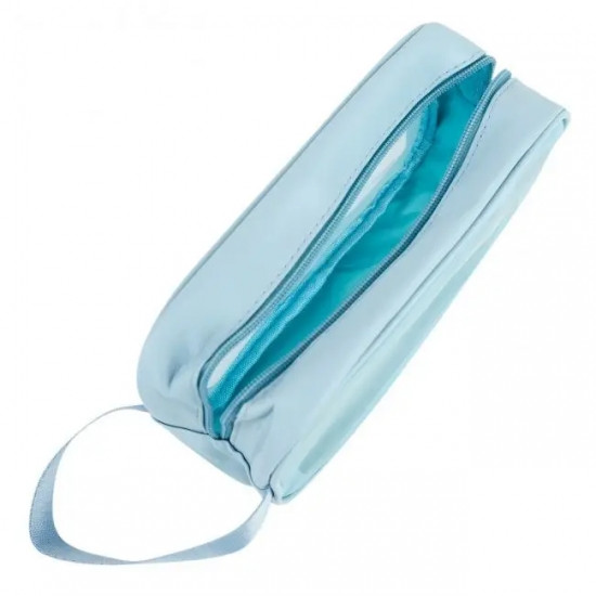 Прозрачная сумка-косметичка Washbag Medium Blue 26см Винница - изображение 3