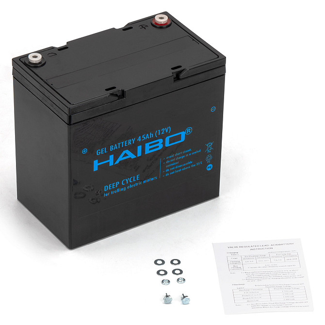 Гелевый Аккумулятор Haibo 45Ah 12V 13,3Кг Дніпро - фото 1