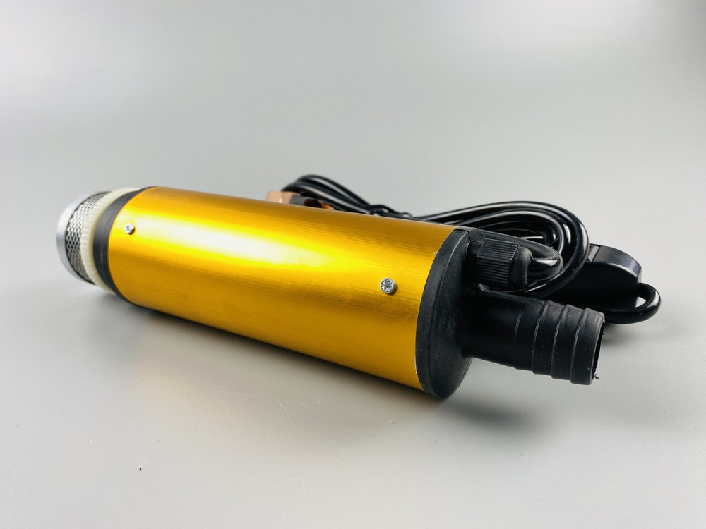 Насос топливоперекачивающий погружной электрический 12В 60Вт 30-50 л/мин + кабель + выключатель + 2 зажима Мукачево - изображение 4