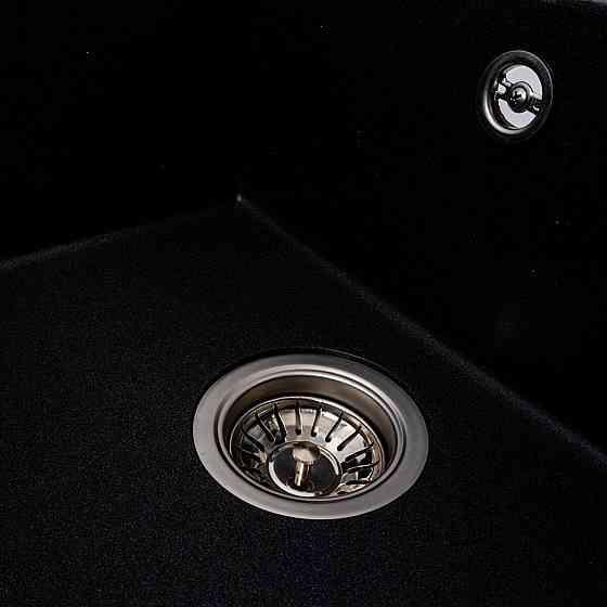 Кухонна гранітна мийка 5850 REYNA VALESO карбон Коломия