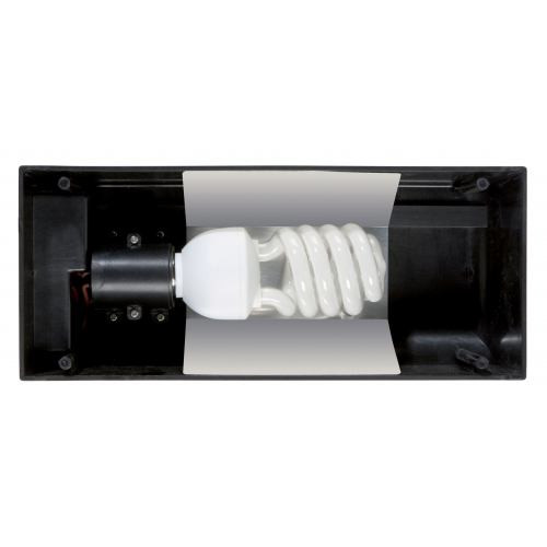 Світильник ExoTerra для тераріумів Compact top для ультрафіолетових ламп пластик метал E27 30х9х15 см Київ - фото 1